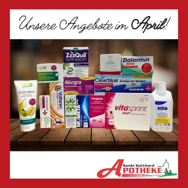 Werbung!

 #stammapotheke #stgotthardapothekekirchberg #pta #kirchbergimwald #landkreisregen #apothekerin #apothekevorort #niederbayern #PKA #apotheke #meameineapotheke #meamonatsangebote