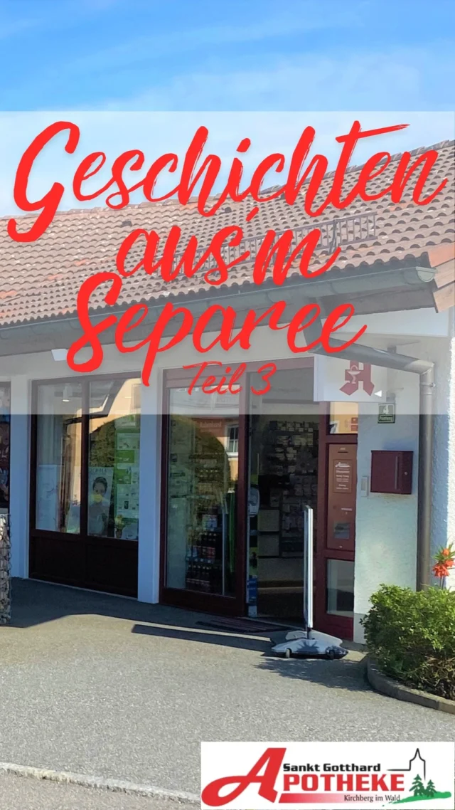#stammapotheke #stgotthardapothekekirchberg #pta #kirchbergimwald #landkreisregen #apothekerin #apothekevorort #niederbayern #PKA #apotheke #separee #notdienst #notdienstapotheke #lustigereels