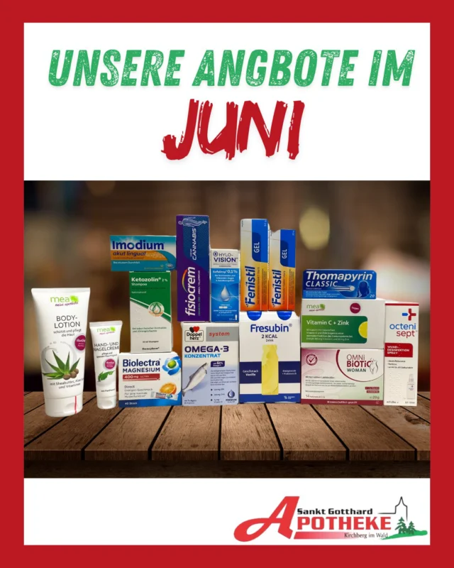 Werbung!

 #stammapotheke #stgotthardapothekekirchberg #pta #kirchbergimwald #landkreisregen #apothekerin #apothekevorort #niederbayern #PKA #apotheke #meameineapotheke #angebote #meamonatsangebot